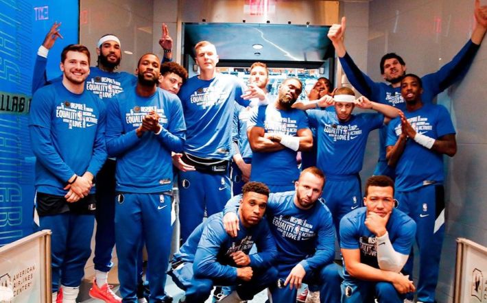 Dallas Maverics Equality 2020