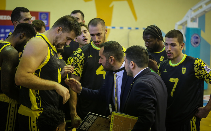 BASKET LEAGUE 2020-2021 / ÌÅÓÏËÏÃÃÉ - ÁÑÇÓ (ÖÙÔÏÃÑÁÖÉÁ: ÃÉÙÑÃÏÓ ÄÅÑÂÉÓÇÓ / EUROKINISSI)