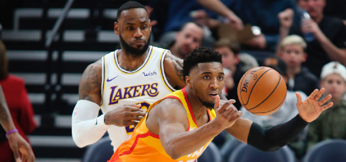 Lebron James Donovan Mitchell