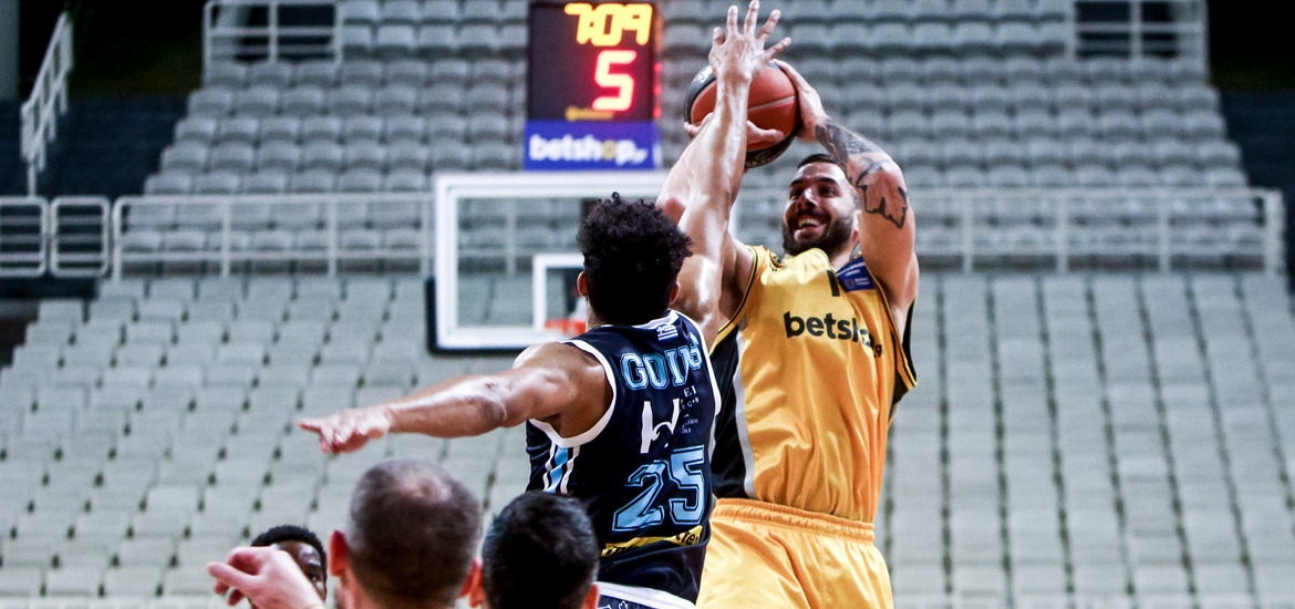 BASKET LEAGUE 2020-2021 / ÁÅÊ - ÊÏËÏÓÓÏÓ (ÖÙÔÏÃÑÁÖÉÁ: EUROKINISSI)