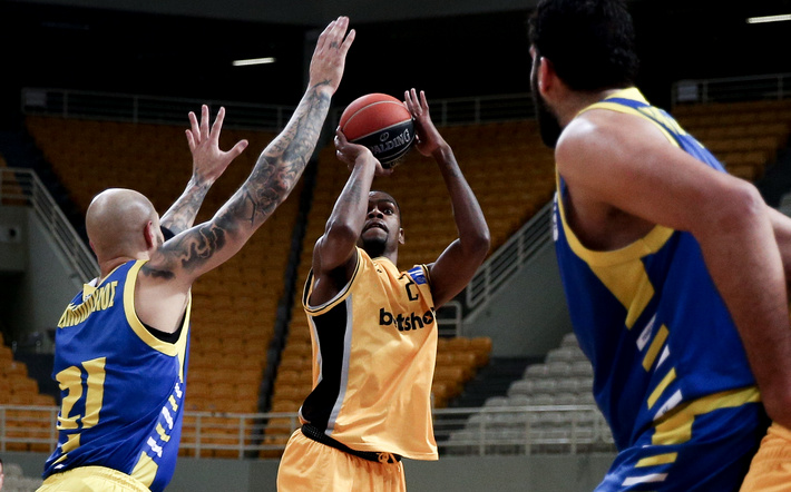 BASKET LEAGUE 2020-2021 / ÁÅÊ - ÐÅÑÉÓÔÅÑÉ (ÖÙÔÏÃÑÁÖÉÁ: ÓÙÔÇÑÇÓ ÄÇÌÇÔÑÏÐÏÕËÏÓ / EUROKINISSI)
