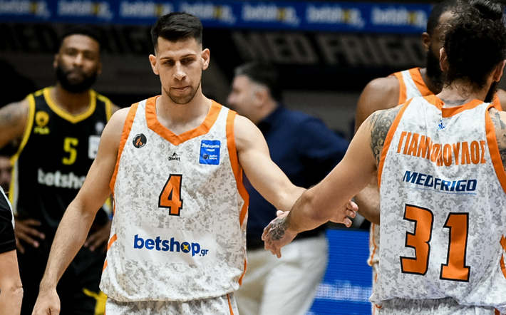 BASKET LEAGUE 2020-2021 / ÐÑÏÌÇÈÅÁÓ ÐÁÔÑÁÓ - ÁÅÊ (ÖÙÔÏÃÑÁÖÉÁ: ÁÍÄÑÅÁÓ ÁËÅÎÏÐÏÕËÏÓ  / EUROKINISSI)