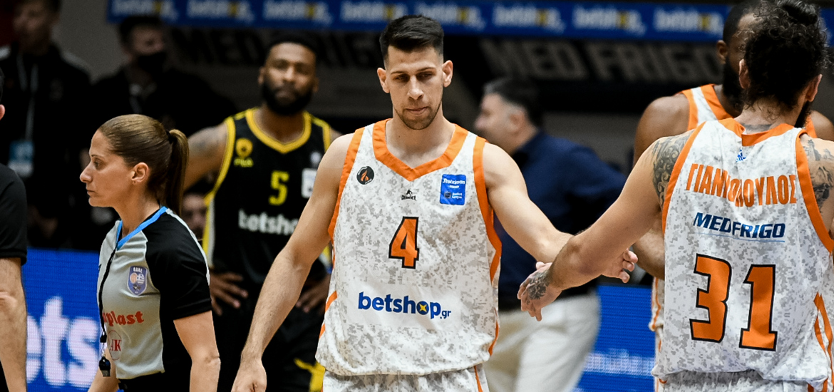 BASKET LEAGUE 2020-2021 / ÐÑÏÌÇÈÅÁÓ ÐÁÔÑÁÓ - ÁÅÊ (ÖÙÔÏÃÑÁÖÉÁ: ÁÍÄÑÅÁÓ ÁËÅÎÏÐÏÕËÏÓ  / EUROKINISSI)