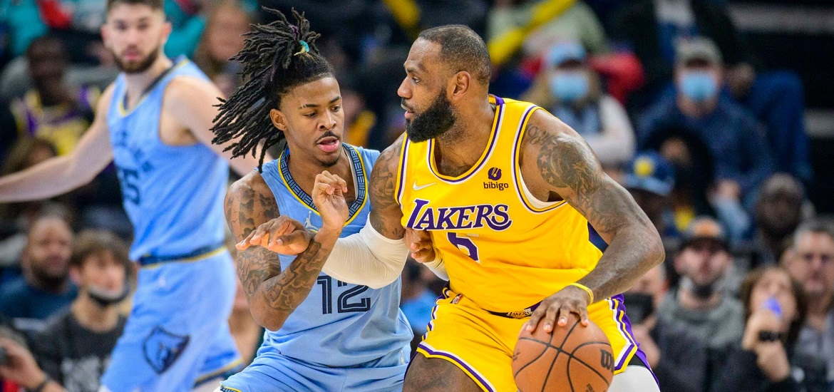 Ja Morant LeBron James