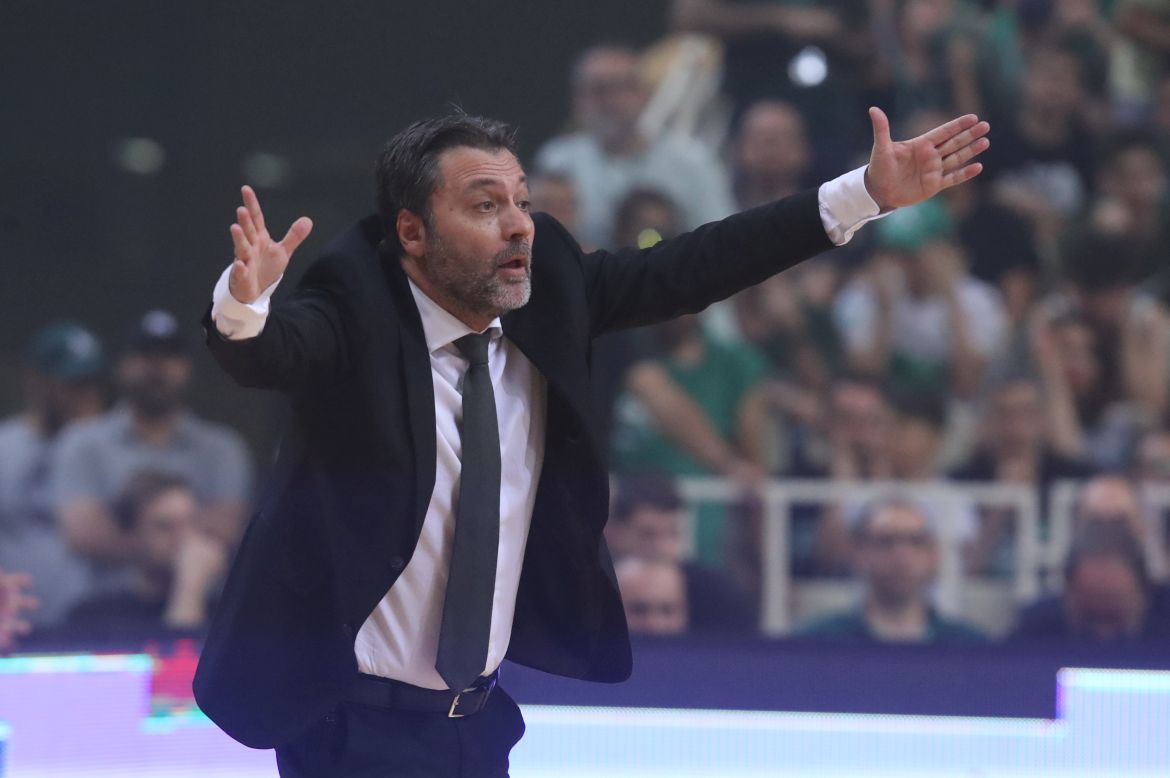 BASKET LEAGUE 2022-2023 / PLAY OFF / 2ος ΤΕΛΙΚΟΣ / ΠΑΟ - ΟΣΦΠ (ΜΑΡΚΟΣ ΧΟΥΖΟΥΡΗΣ / EUROKINISSI)