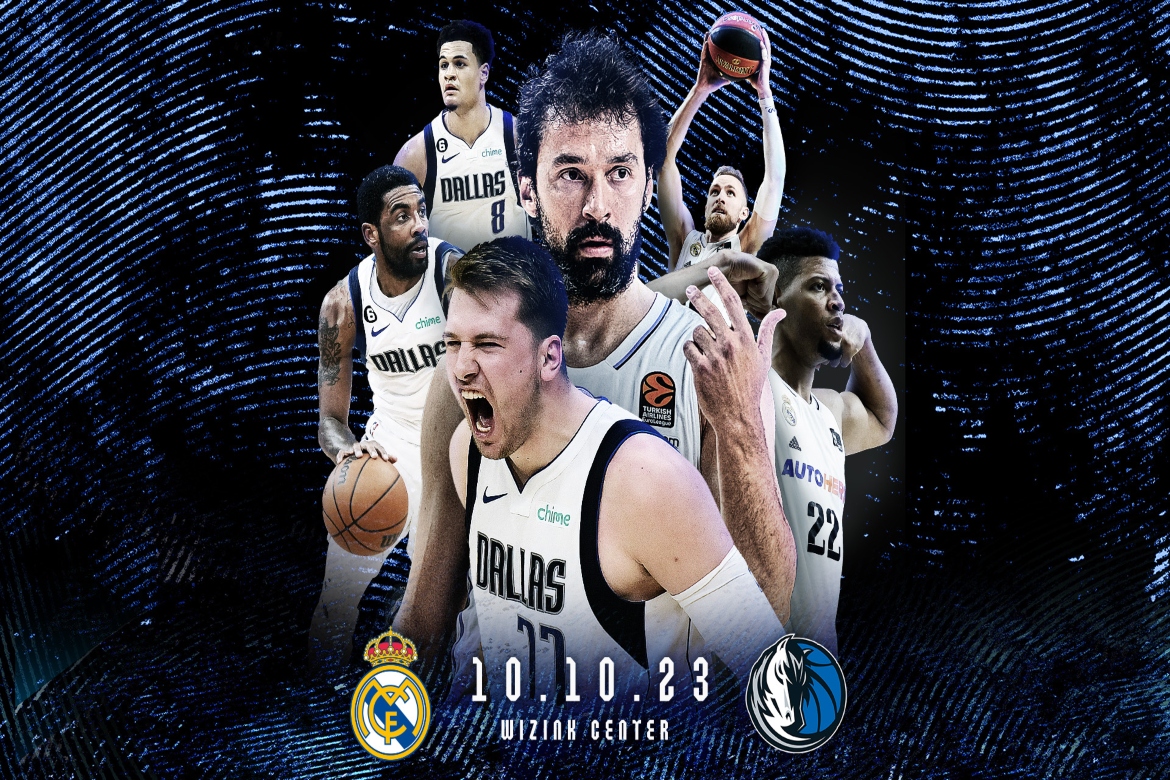 REAL MADRID DALLAS MAVERICKS FRIENDLY 2023