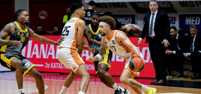 BASKET LEAGUE 2023-2024 / ÐÑÏÌÇÈÅÁÓ - ÁÑÇÓ (ÁÍÄÑÅÁÓ ÁËÅÎÏÐÏÕËÏÓ / EUROKINISSI)