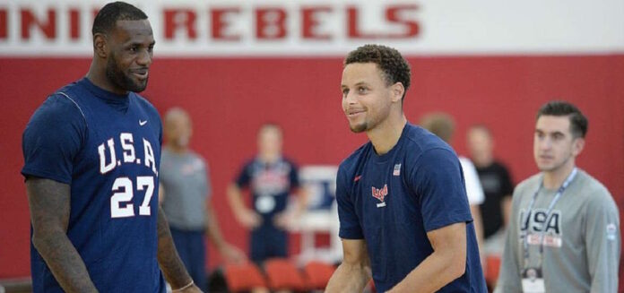 Λεμπρόν Κάρι LeBron James Stephen Curry