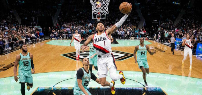 Μπλέιζερς Anfernee Simons