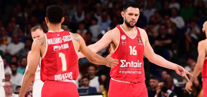 Ολυμπιακός Vezenkov Williams Goss