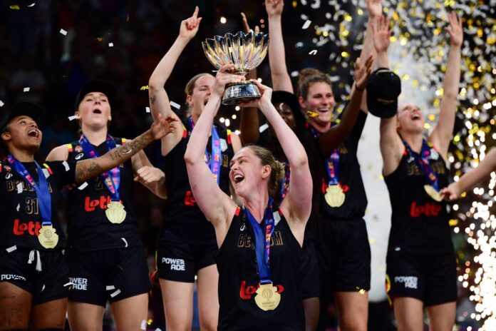 Belgium Champions 2025 Eurobasket Women