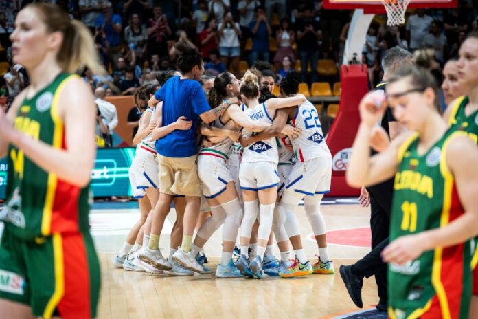 Italy-Lithuania Womens Eurobasket