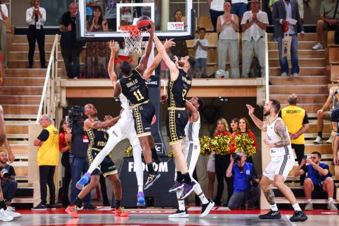 MONACO-ASVEL-SEMIFINALS-FRANCE