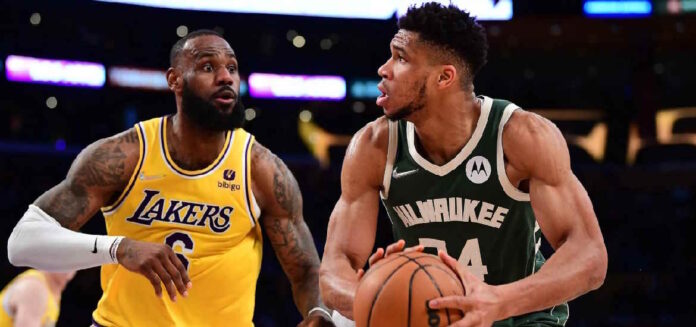 ΝΒΑ LeBron James Giannis Antetokounmpo