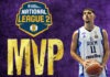 National League 2 (10η αγ. – MVP): Πολυτιμότερος ο «απίθανος» Τρύφωνας