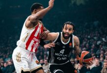 Euroleague (15η): Θρίαμβος της Παρτίζαν με «υπογραφή» Ουάσινγκτον, κορυφή χωρίς… συγκάτοικο για Χάποελ (vids)