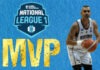National League 1 (20η αγ. – MVP): Πολυτιμότερος ο «φύλακας» της Κατερίνης, Αλέξανδρος Ράπτης