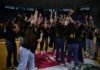 Άρης: Η απονομή στις αήττητες «κιτρινόμαυρες» πρωταθλήτριες μέσα σε αποθέωση (pics)
